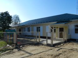 В Среднем Васюгане близится к завершению реконструкция второго корпуса детского сада.